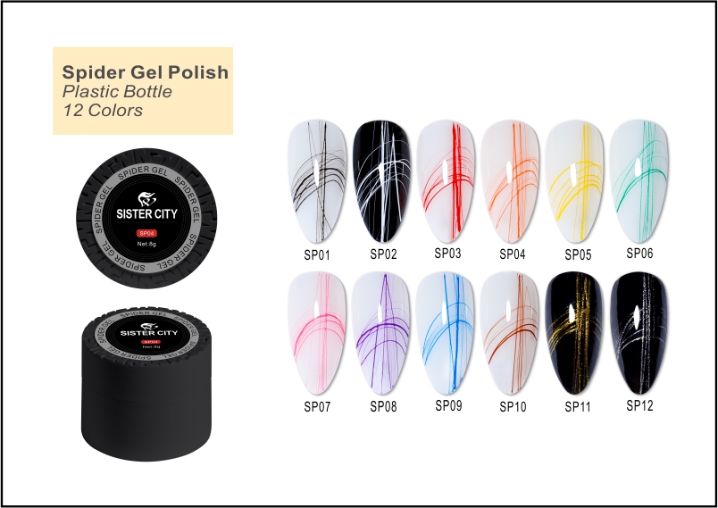 Spider gel polish
