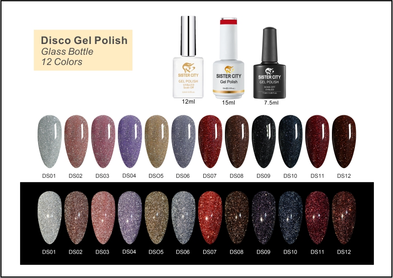 Disco gel polish