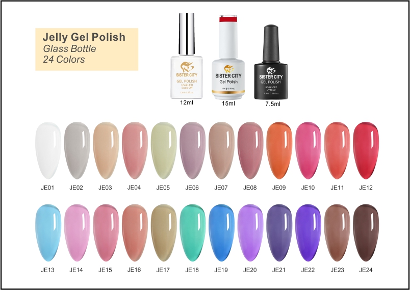 Jelly gel polish