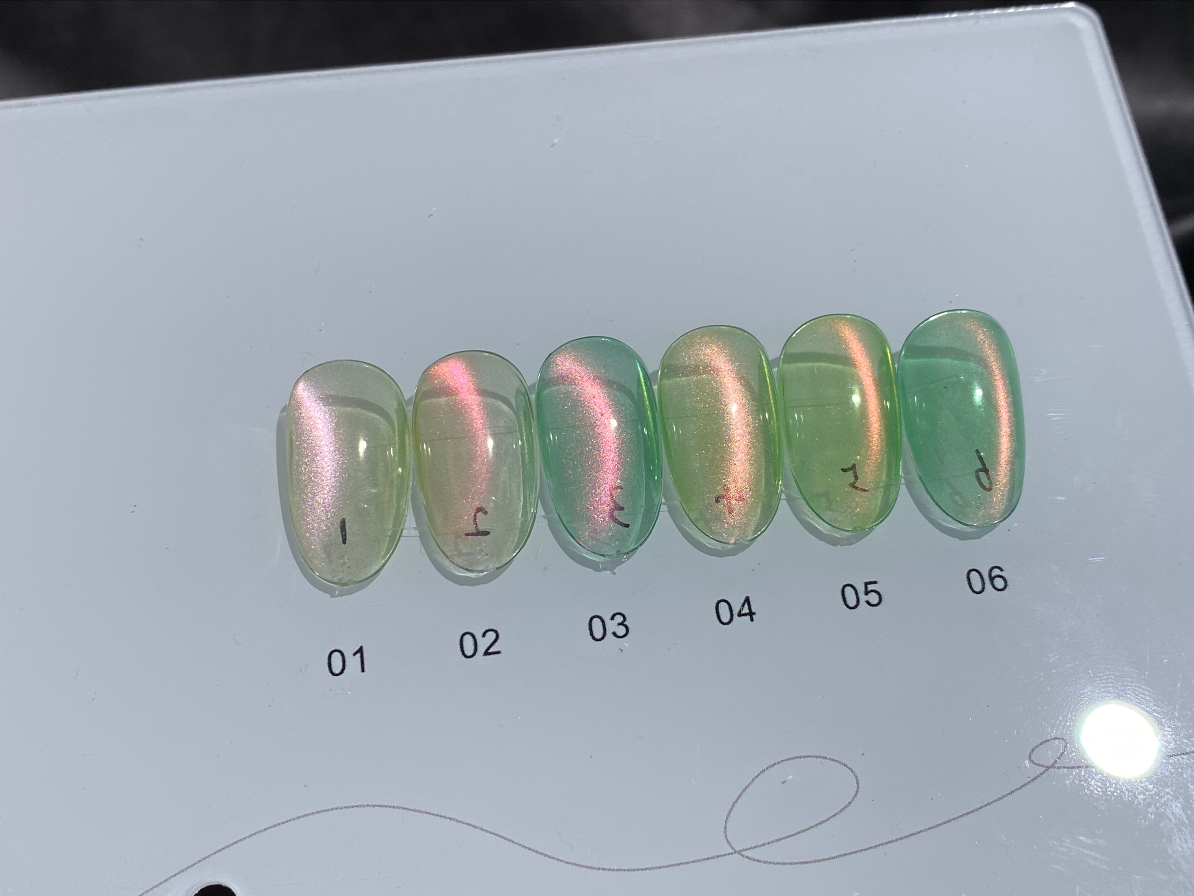 Cat eye gel WCE10 series