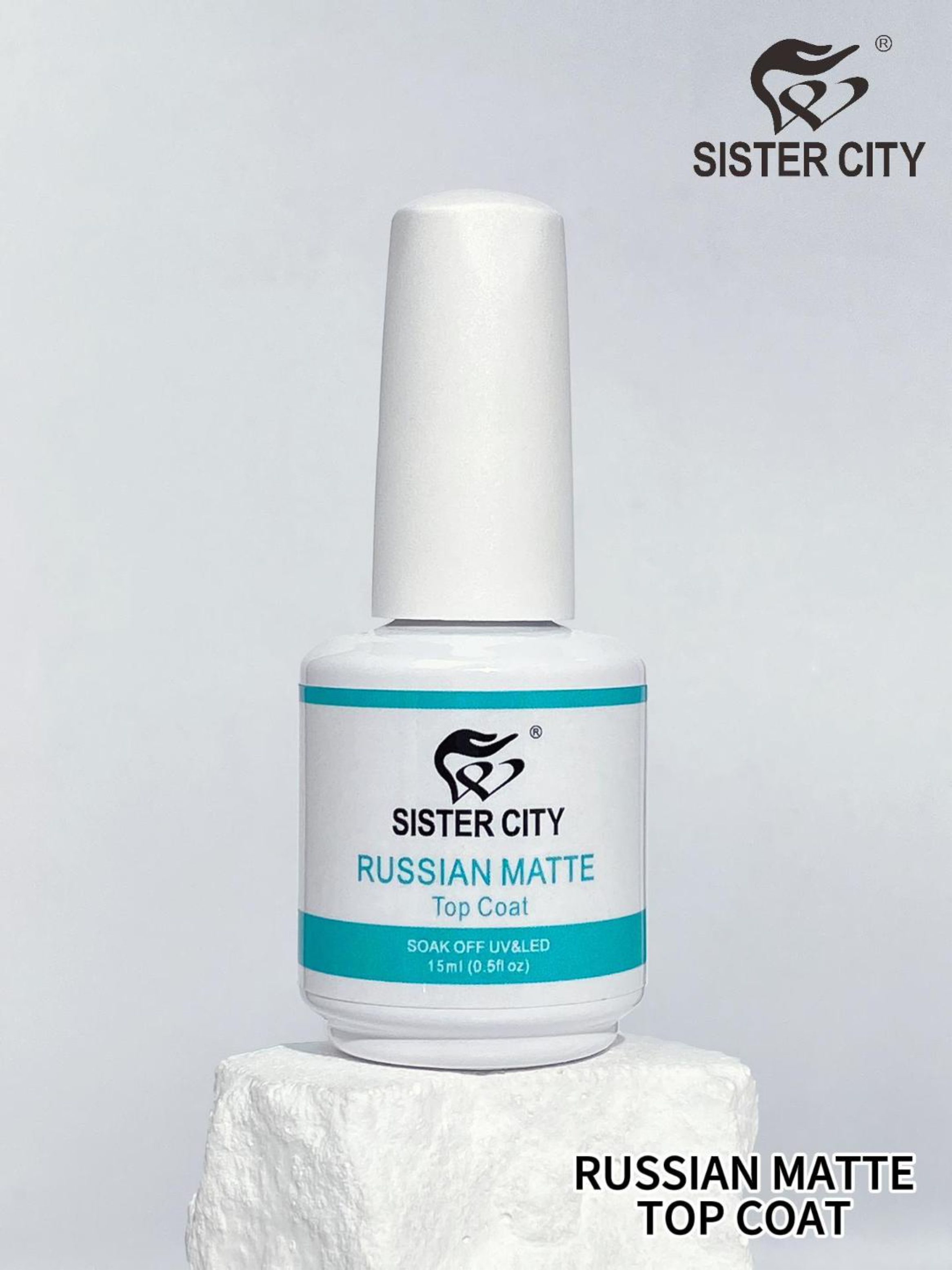 Russia matte top coat