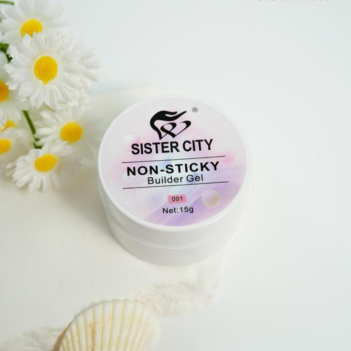 Non-sticky builder gel