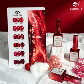 Cat eye gel WCE23 series-Red