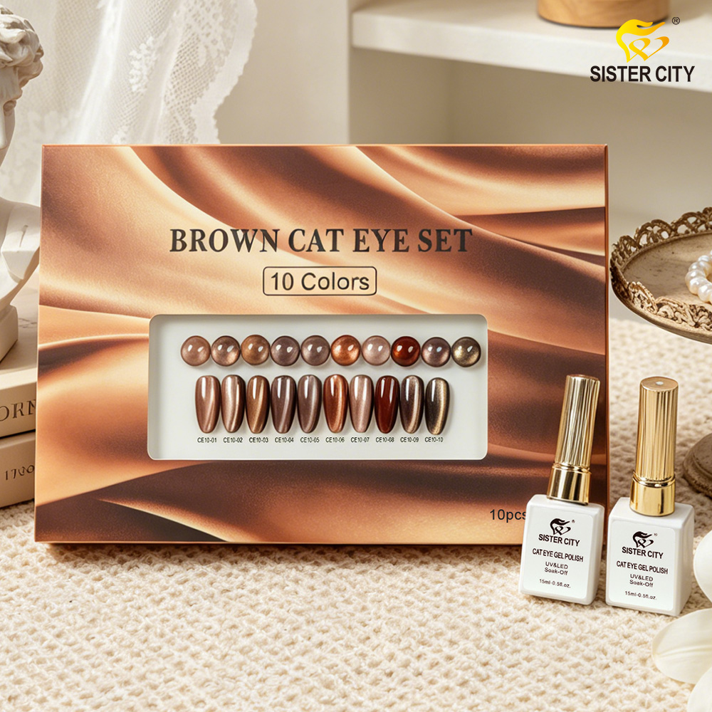 Brown Cat Eye Gel Collection